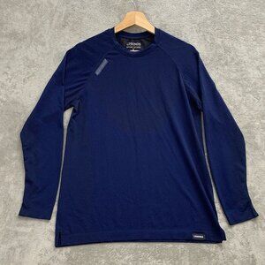 LEGENDS Shirt Mens Size Small Blue Long Sleeve Work Hard Stay Humble Workout Gym